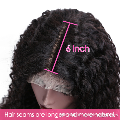 Virgin Cuticle Aligned Brazilian 13*6 Lace Front Lace Human Hair Wigs For Black Women With Stock